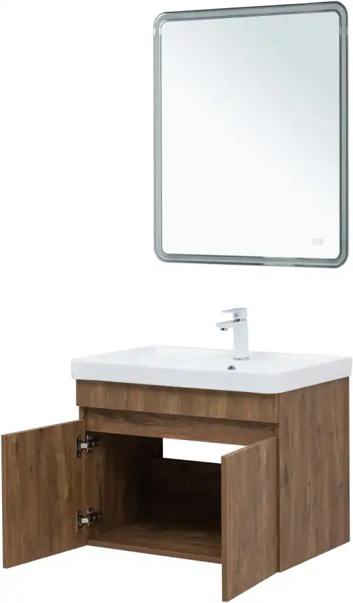 Тумба под раковину Aquanet Оптима 70 дуб рустикальный , 344796 фото 10