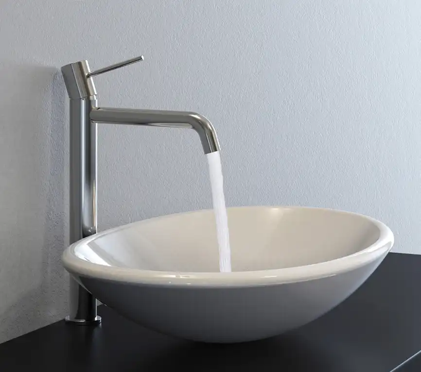 Смесители для раковины AVS Slimmer 811-101-CR высокий, хром фото 10