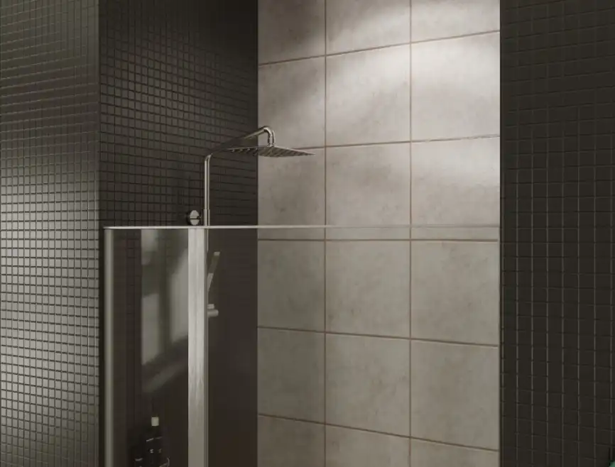 Душевая дверь Allen Brau Priority 140 см, 3.31010.00, профиль Хром, стекло Прозрачное фото 8