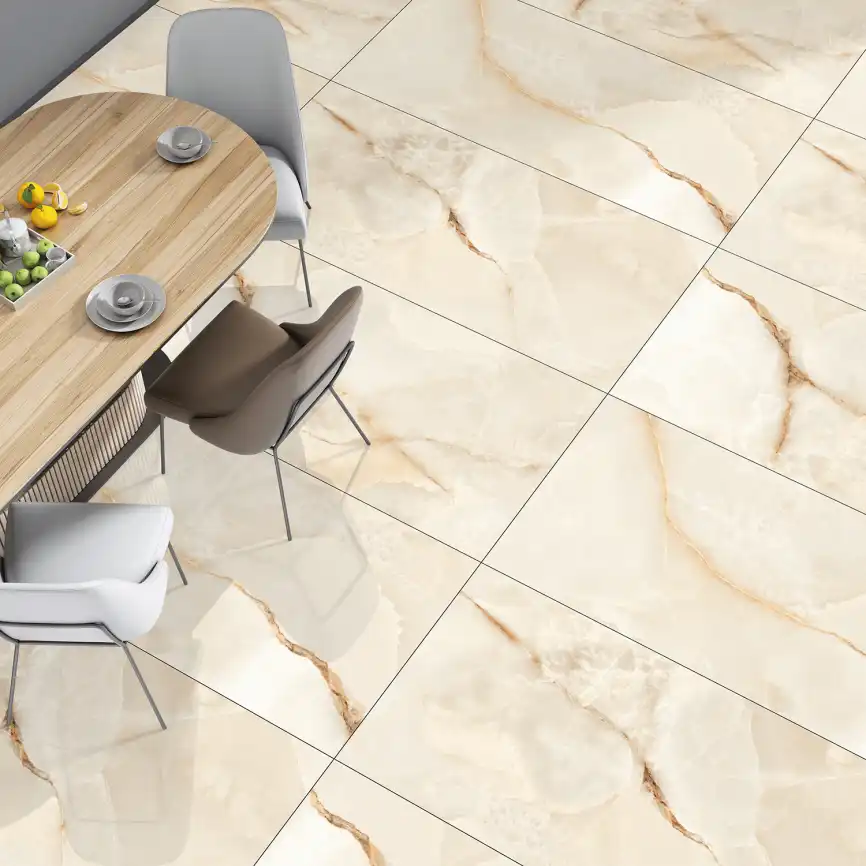 Керамогранит AZARIO HONEY BEIGE 60х120 Glossy (P3211112139G) фото 4