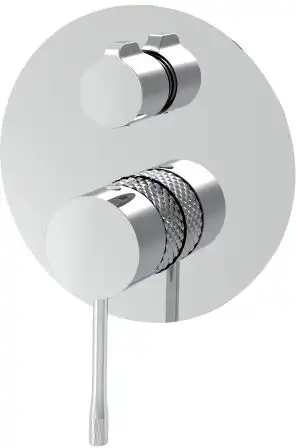 Смеситель для душа Allen Brau Priority 4.0 5.31C11-00 (с внутренней частью, 2 выхода) хром фото 1