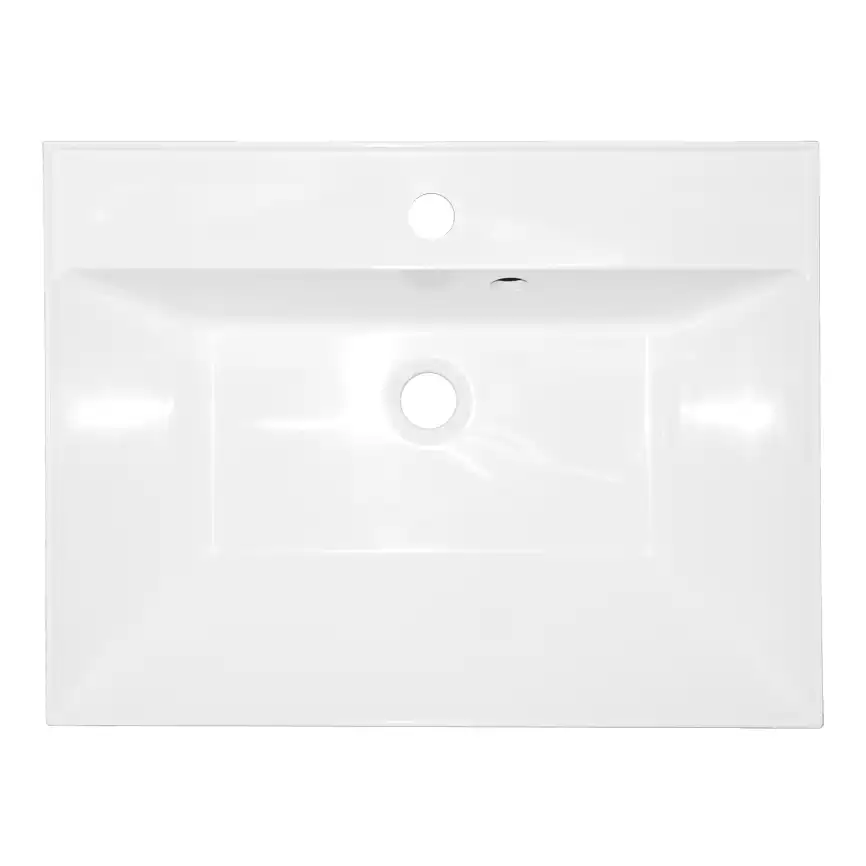 Тумба с раковиной Azario Эстима 60 CS00094587, подвесная, Графит фото 5