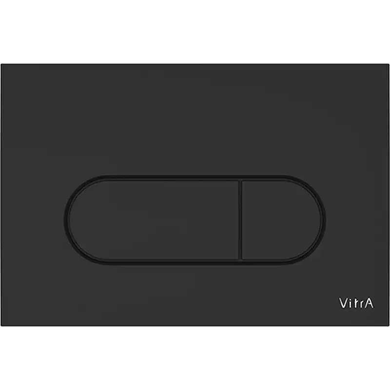 Клавиша смыва Vitra Root Round 740-2211 Черная матовая фото 1
