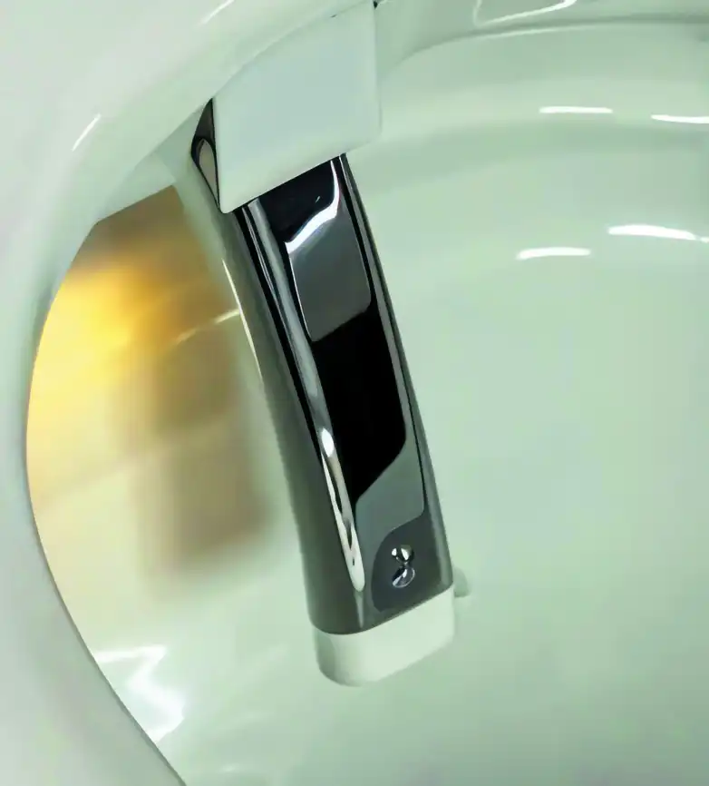 Электронный унитаз-биде Grossman Smart GR-PR-5701 приставной, с импульсным смывом, белый фото 6