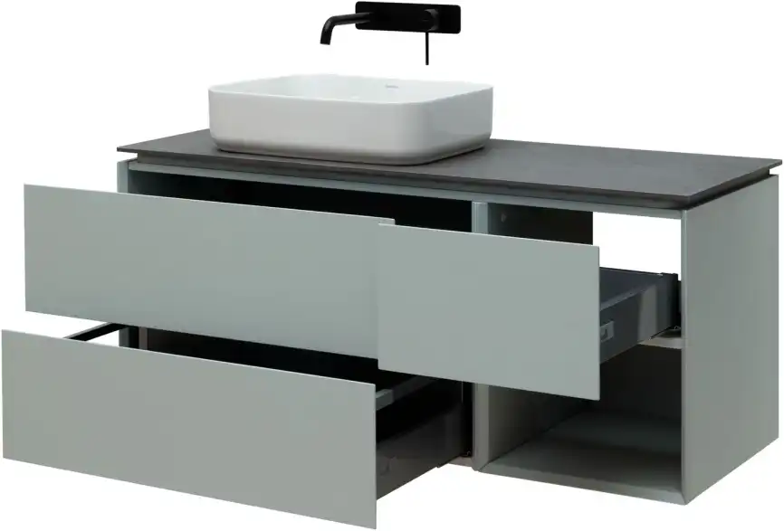 Тумба под раковину Allen Brau Infinity 120 1.21005.PWM L папирус матовый фото 5