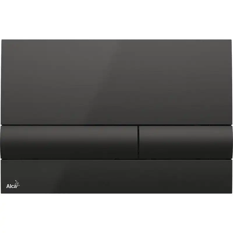 Кнопка смыва Alcaplast M1718 Черная фото 1