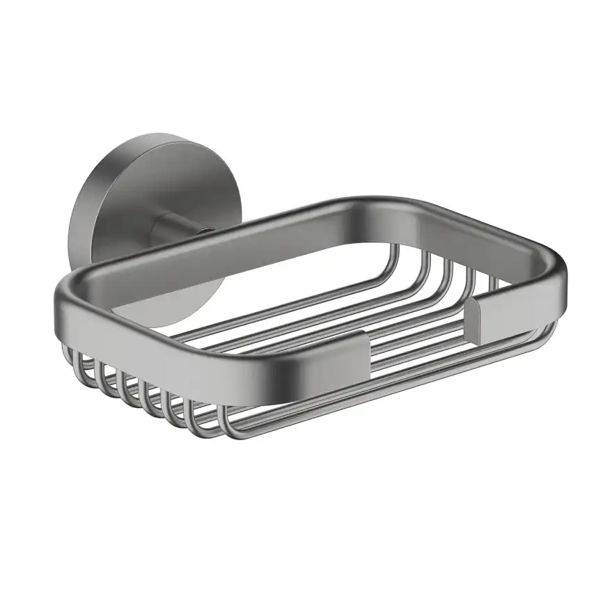 Мыльница для ванной Aquatek Бетта AQ4633BGM, Оружейная сталь фото 1