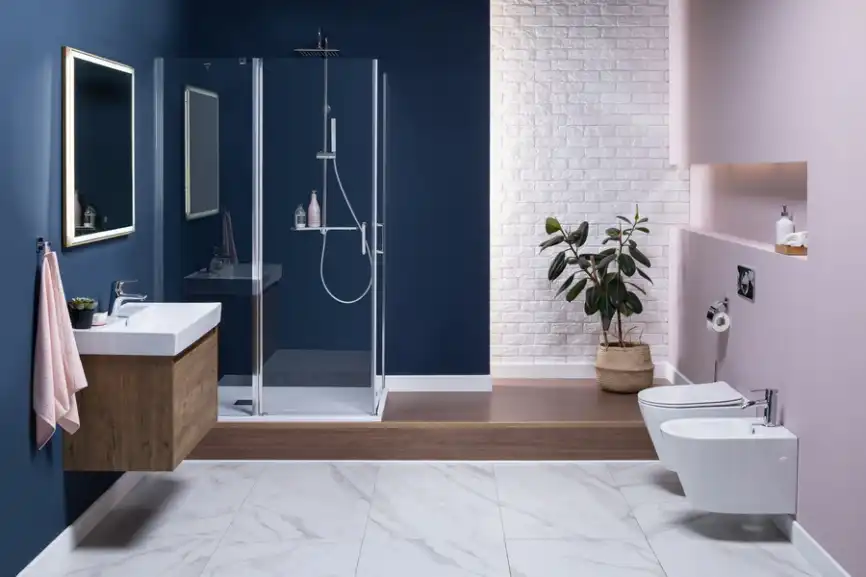 Зеркало Aquanet Nova Lite 90х80 249516 с подстветкой, сенсорный выключатель, Дерево темное фото 8