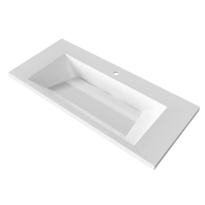 Мебельная раковина Grossman Блисс 100, белая фото 1