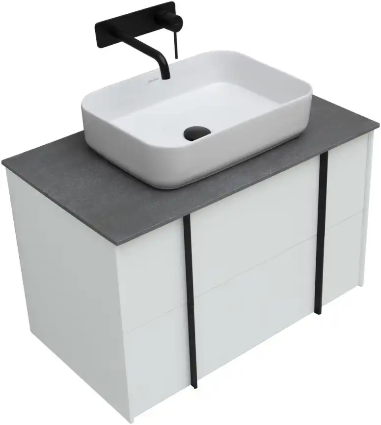 Тумба под раковину Allen Brau Reality 80 1.32005.WM белый матовый фото 19