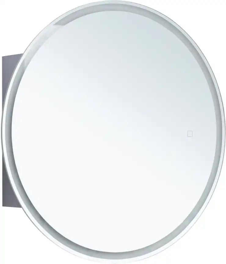 Зеркальный шкаф Aquanet Оптима 80 белый, с LED подсветкой, 344784 фото 1