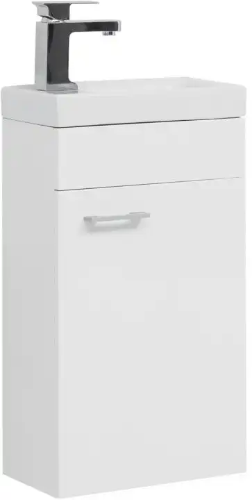 Тумба под раковину Aquanet Нота 40 R (Moduo) белый 246953 фото 1