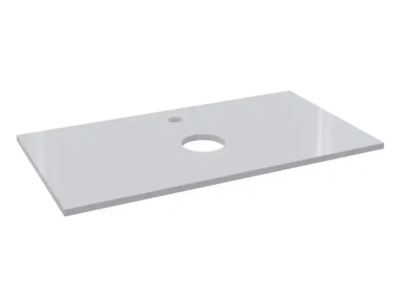 Столешница Grossman Кристалл 80, белая фото 1