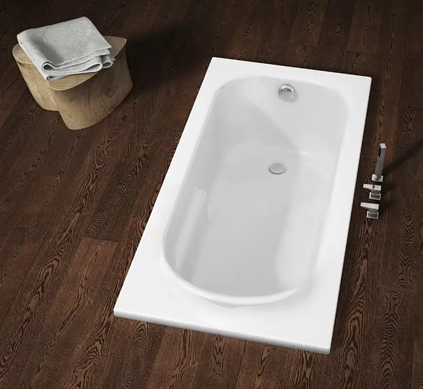 Акриловая ванна Riho COLUMBIA 160х75 прямоугольная B001001005 фото 3