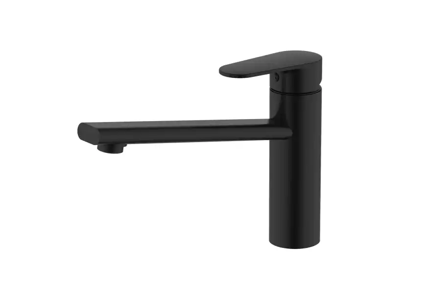 Смеситель для кухни Aquatek Ника AQ1880MB, Черный матовый фото 3