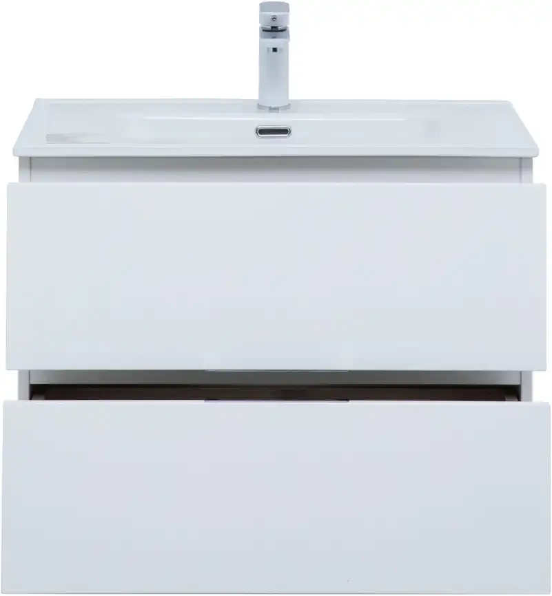 Тумба под раковину Aquanet Алвита New 70 2 ящика, белый матовый 303909 фото 6