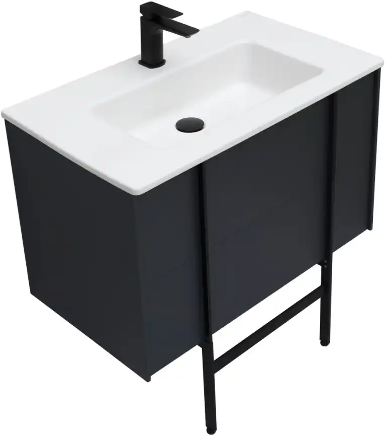 Тумба под раковину Allen Brau Reality 80 1.32005.AM антрацит матовый фото 34