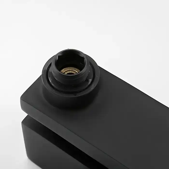 Смеситель для ванны Gappo G3207-6 с коротким изливом, Черный матовый фото 5