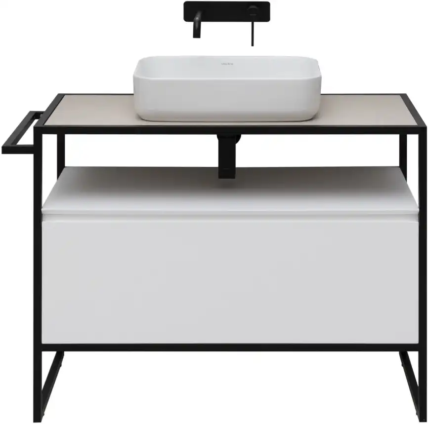 Тумба под раковину Allen Brau Priority 100 1.31003.WM белый матовый фото 8