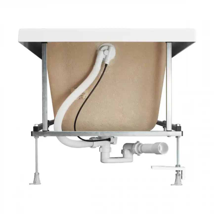 Акриловая ванна Santek Монако 150х70 1WH111976 прямоугольная, Белая фото 4