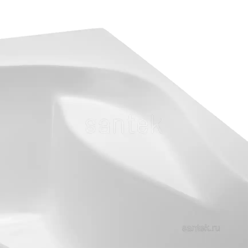 Акриловая ванна Santek Mallorca 160х95 1WH111991 левая, Белая фото 3