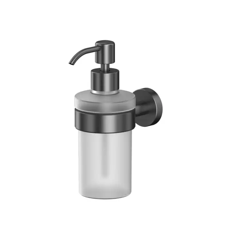 Дозатор для жидкого мыла Whitecross ERGO gunmetal, ER2240GM, Оружейная сталь фото 1
