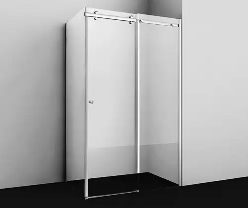 Душевой уголок WasserKRAFT Vils 56R 110х100 56R16 профиль Хром стекло Прозрачное фото 1