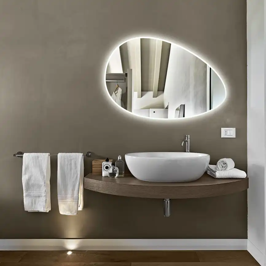Зеркало Azario Omega 90х60 LED-00002556 с подстветкой, бесконтактный сенсор фото 3