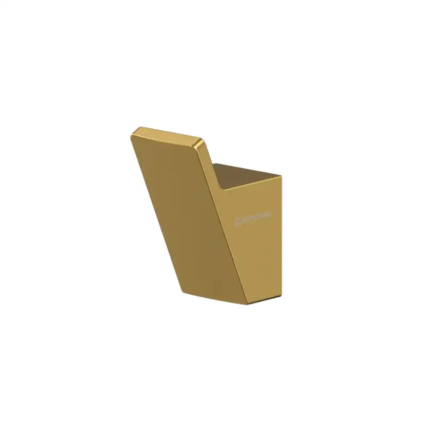 Крючок Whitecross CUBO gold brushed, CU2415GLB, Золото брашированное фото 1