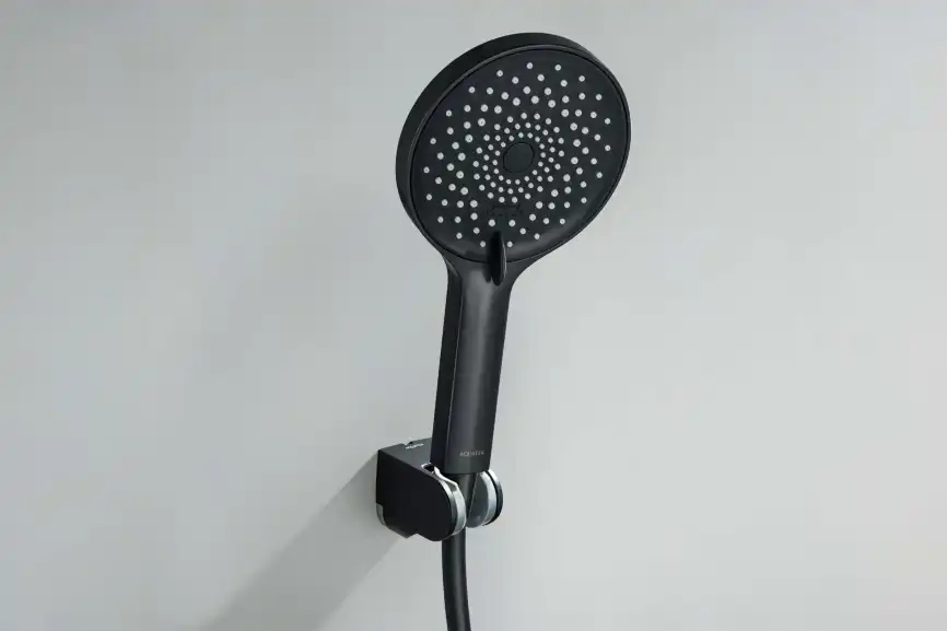 Душевой гарнитур Aquatek Лугано AQ2035MB, Черный матовый фото 4