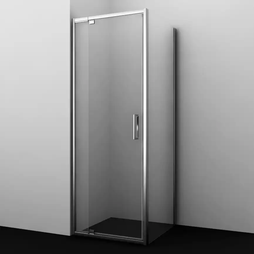Душевой уголок WasserKRAFT Berkel 48P 80х100 48P29 профиль Хром стекло Прозрачное фото 3