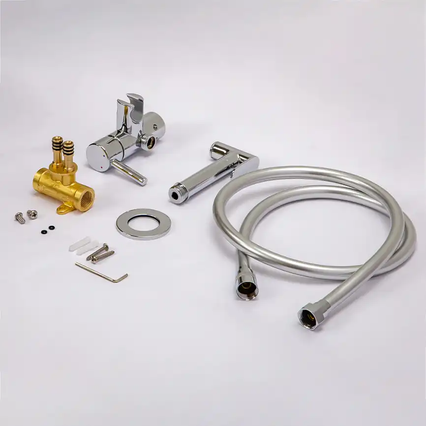 Гигиенический душ со смесителем AVS Slimmer 811-131-CR, хром фото 5