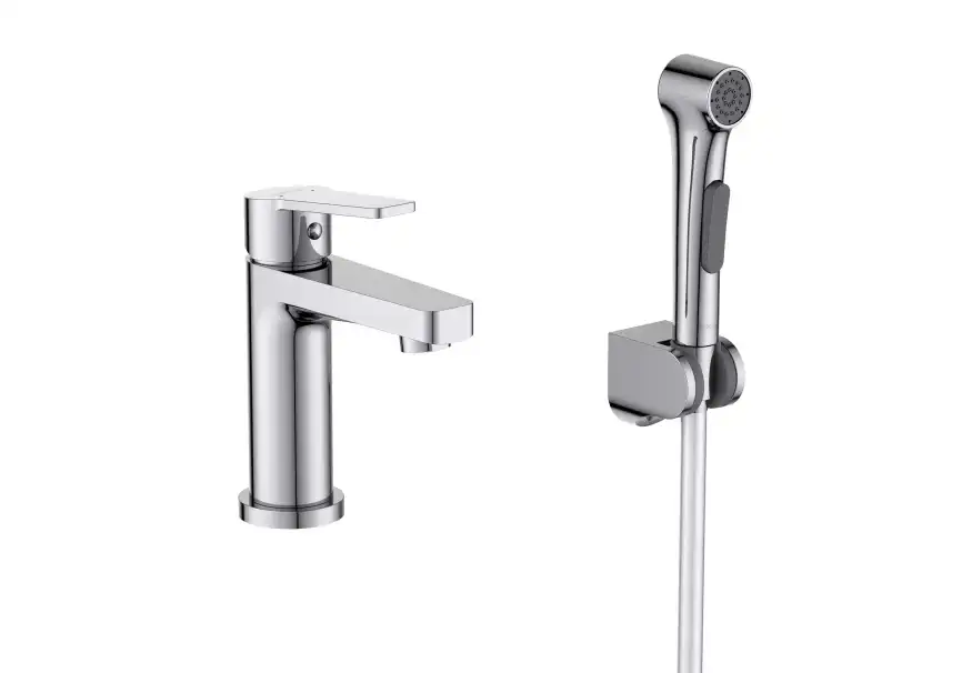 Смеситель для раковины Aquatek Лугано AQ1712CR, Хром фото 3