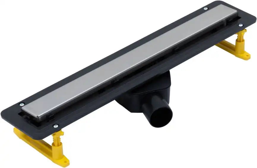 Душевой лоток Allen Brau Infinity 9.50003.SS 550 мм с решеткой под плитку, Хром матовый фото 1