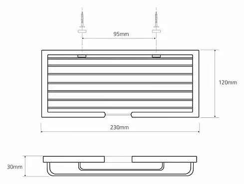 Полочка для мыла 23 см BEMETA CYTRO хром 104308072 фото 2