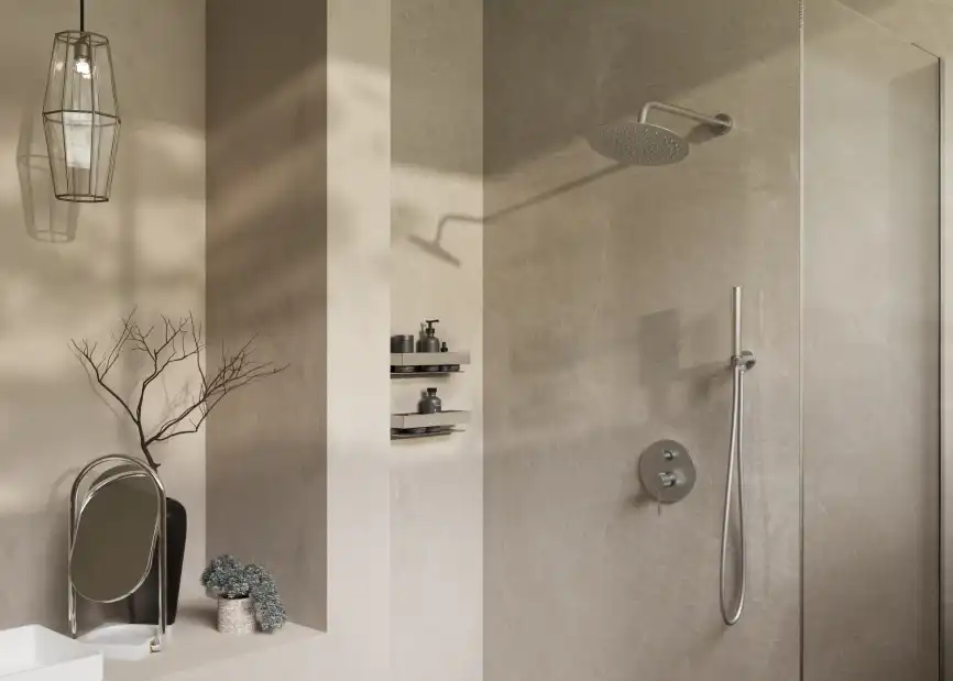 Душевая система  Vincea Desire VSFW-1D1BN VSFW-1D1BN встраиваемая, брашированный никель фото 2