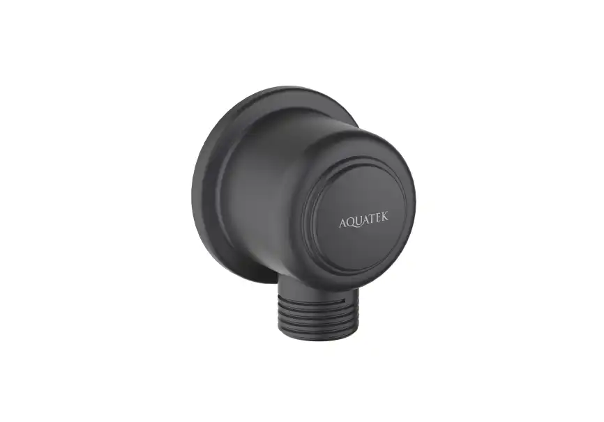 Шланговое подключение Aquatek КЛАССИК AQ2461MB, Черный матовый фото 4