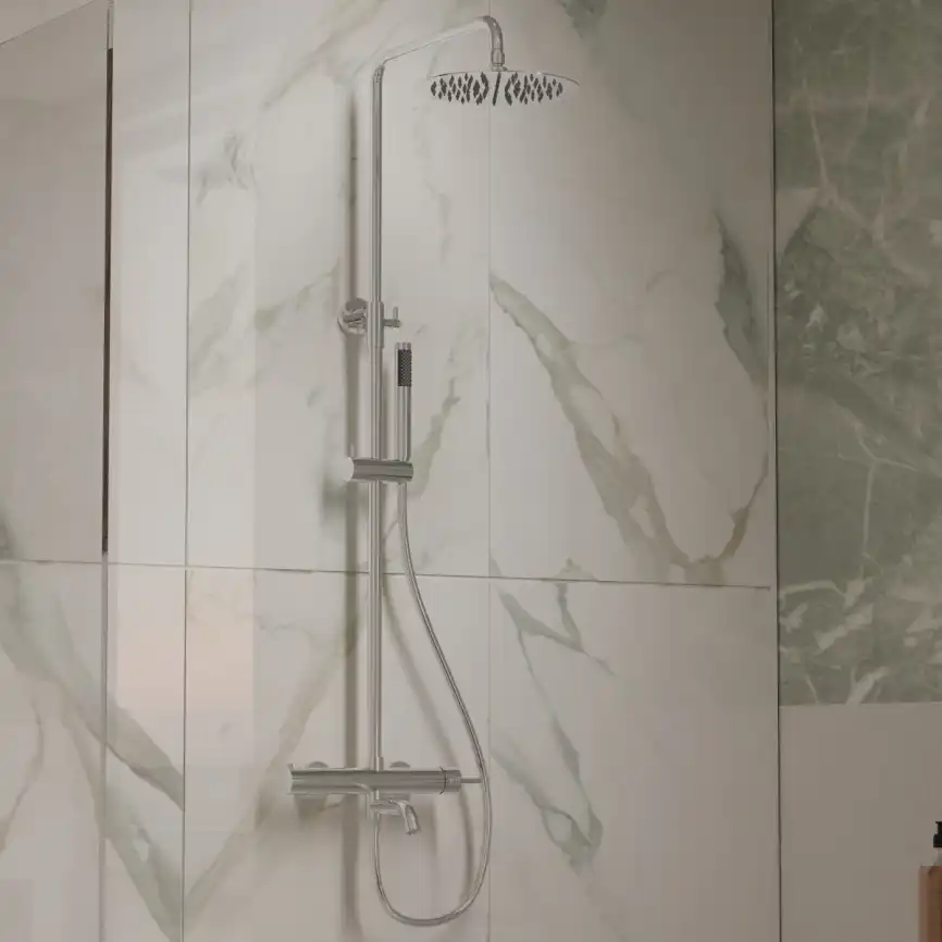 Душевая система  Vincea Villa VSFS-1VL1CH VSFS-1VL1CH для ванны с изливом, хром фото 1