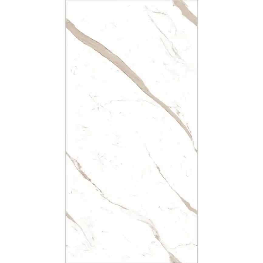 Керамогранит AVS Calacatta Marble 60x120 полированный, белый фото 4