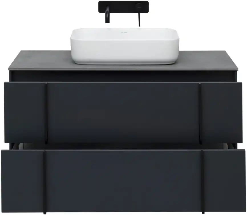 Тумба под раковину Allen Brau Reality 100 1.32007.AM антрацит матовый фото 21