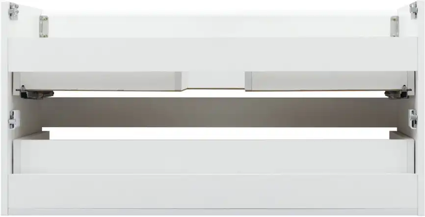 Тумба под раковину Aquanet Вега 100 белый глянец фото 11