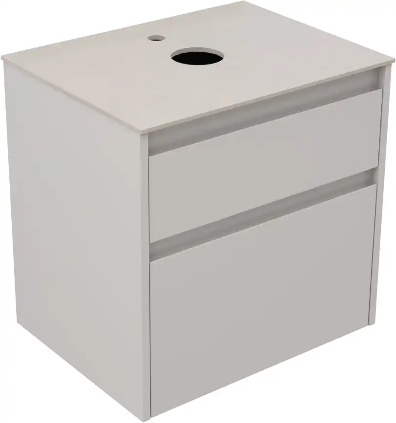 Тумба под раковину Aquanet Nova Lite 2.0 60 бежевый, 346322 фото 7