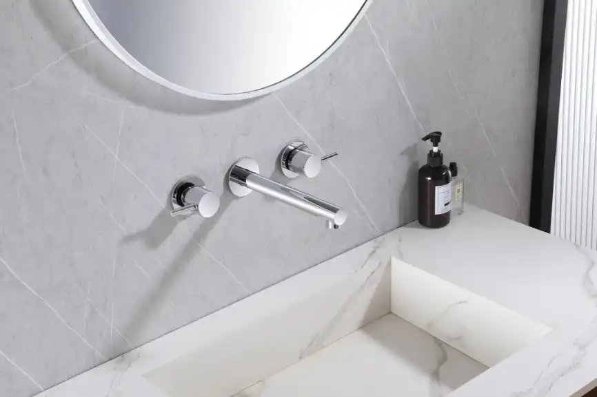 Смеситель для раковины Abber Emotion AF88121 встраиваемый, с внутренней частью, Хром фото 2