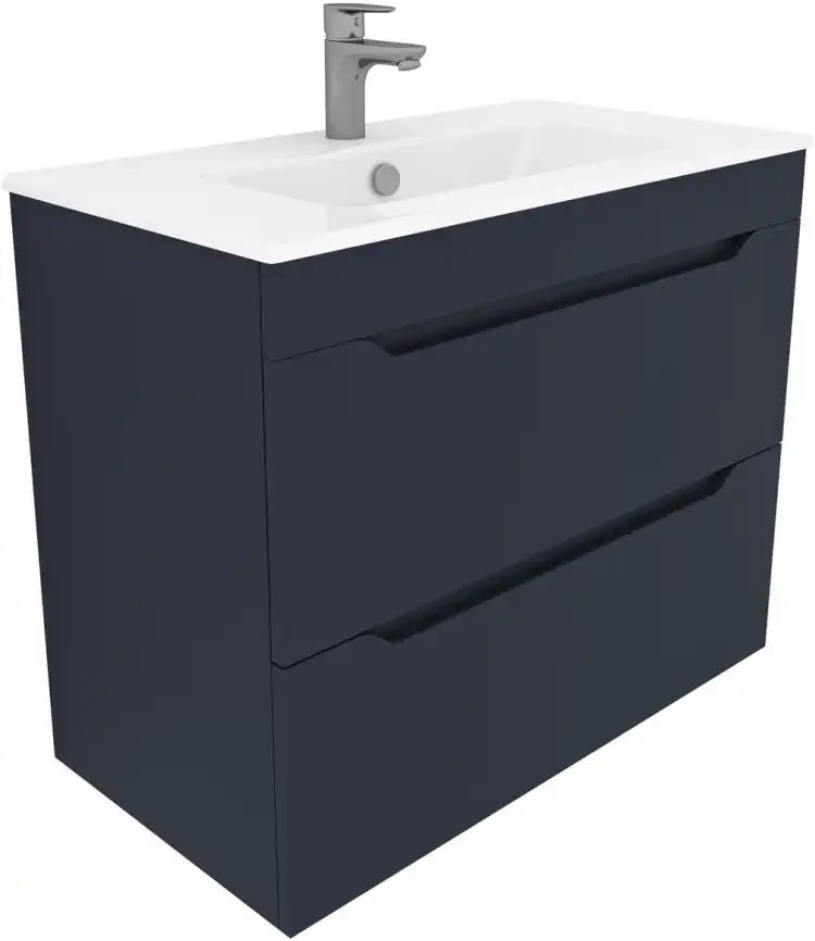 Тумба под раковину Aquanet Практика 80 маренго, 330460 фото 1