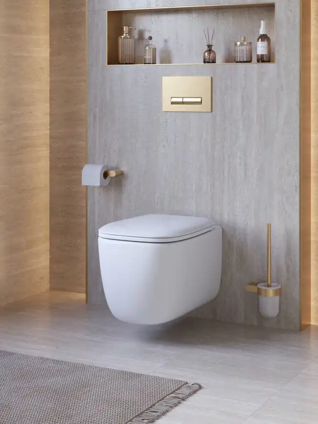 Подвесной унитаз CEZARES COMFORT CZR-380-TH-TOR/SC, со смывом TORNADO, с сиденьем микролифт фото 12