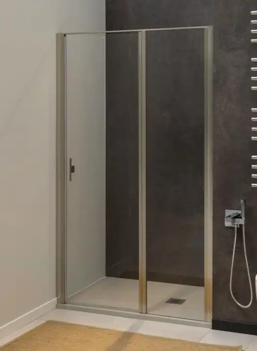 Душевая дверь Allen Brau Priority 90 см, 3.31002.BA, профиль Серебро, стекло Прозрачное фото 1