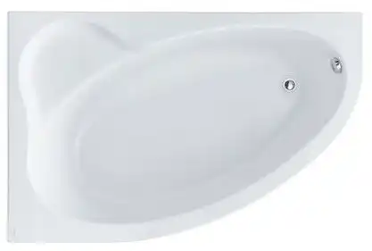 Акриловая ванна Santek Эдера 170х100 1WH501662 левая, Белая фото 1