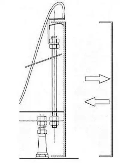 Кpепление панели Ravak NewDay, Gentiana B26500000N фото 1