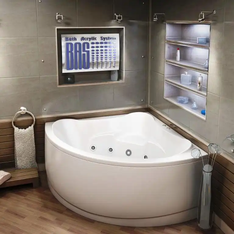 Акриловая ванна Модена 1500*1500 -BAS фото 5