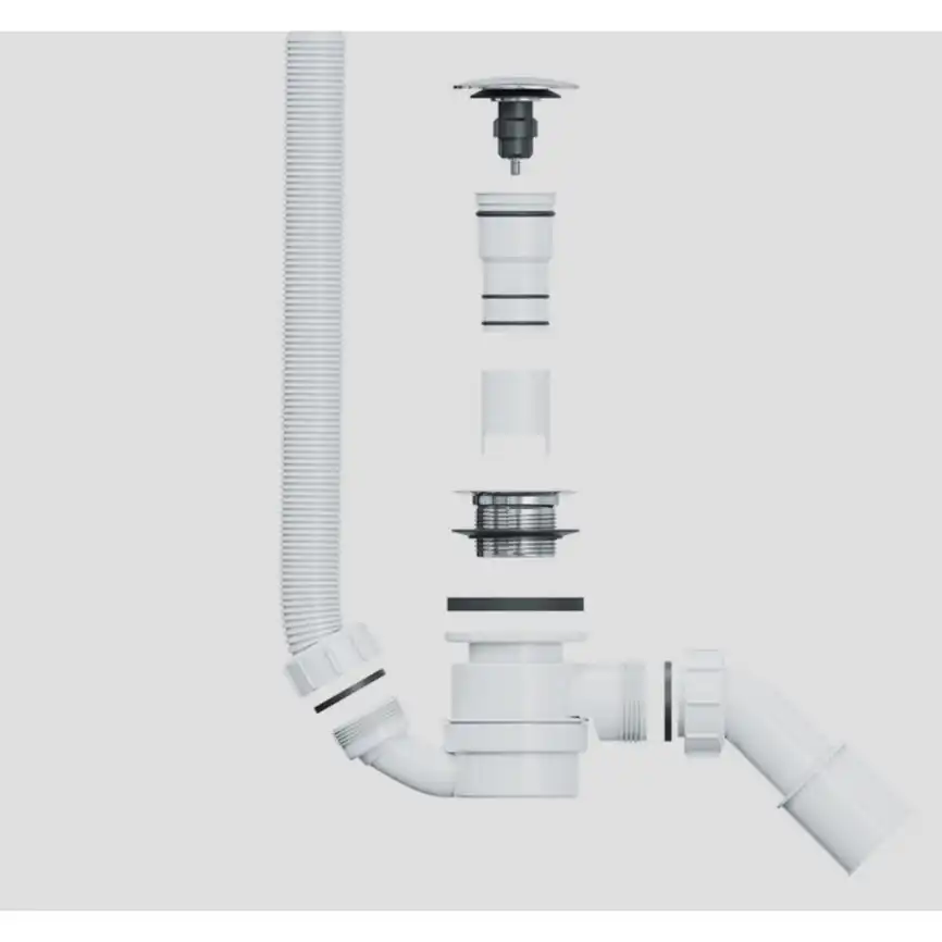 Слив-перелив EXCELLENT Heaven ARIN.FLOW.WH (белый глянец) фото 5